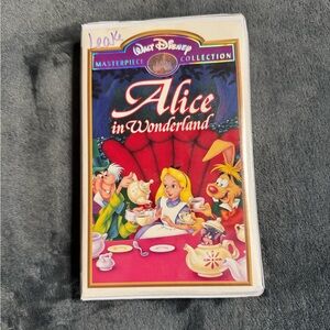 Walt Disney Masterpiece Collection Alice in Wonderland with Blue and Pink
